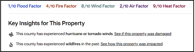 Zillow_Home Risk Factor Example